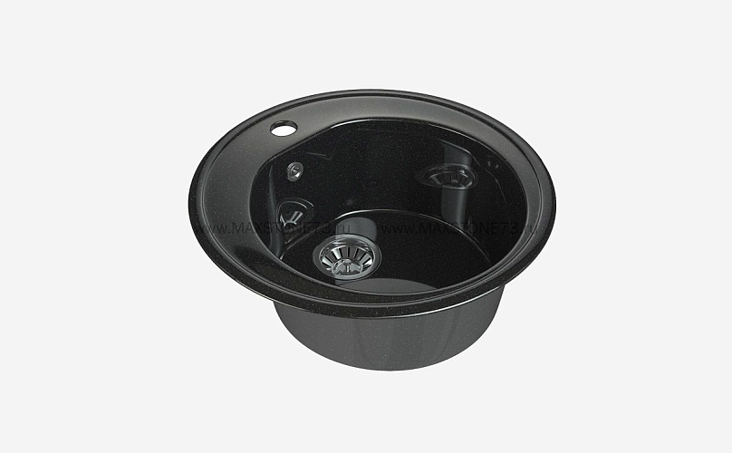 MAXSTONE Мойка глянцевая MS-2 (звездное небо) 505*505*200